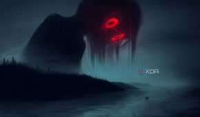 A screenshot of a desktop with a wallpaper from Wallpaper Engine