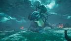A screenshot of Asgard's Wrath running on Meta Quest 2