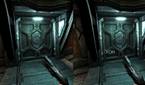 A screenshot of modded Doom 3 running on the Meta Quest 2