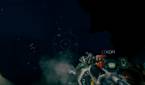 A screenshot of Deep Rock Galactic running on the Meta Quest 2