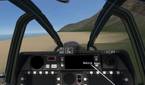 A screenshot of VTOL VR running on the Meta Quest 2