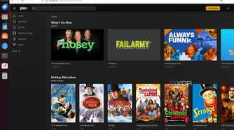 A screenshot of a Plex server running on Ubuntu on the Raspberry Pi 5