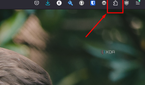 A screenshot showing where to access the extensions menu in Firefox.