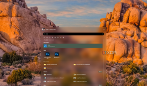 Screenshot of search results in Start11 v2