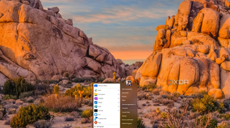 Screenshot of the Start11 Start menu in Windows 7 style