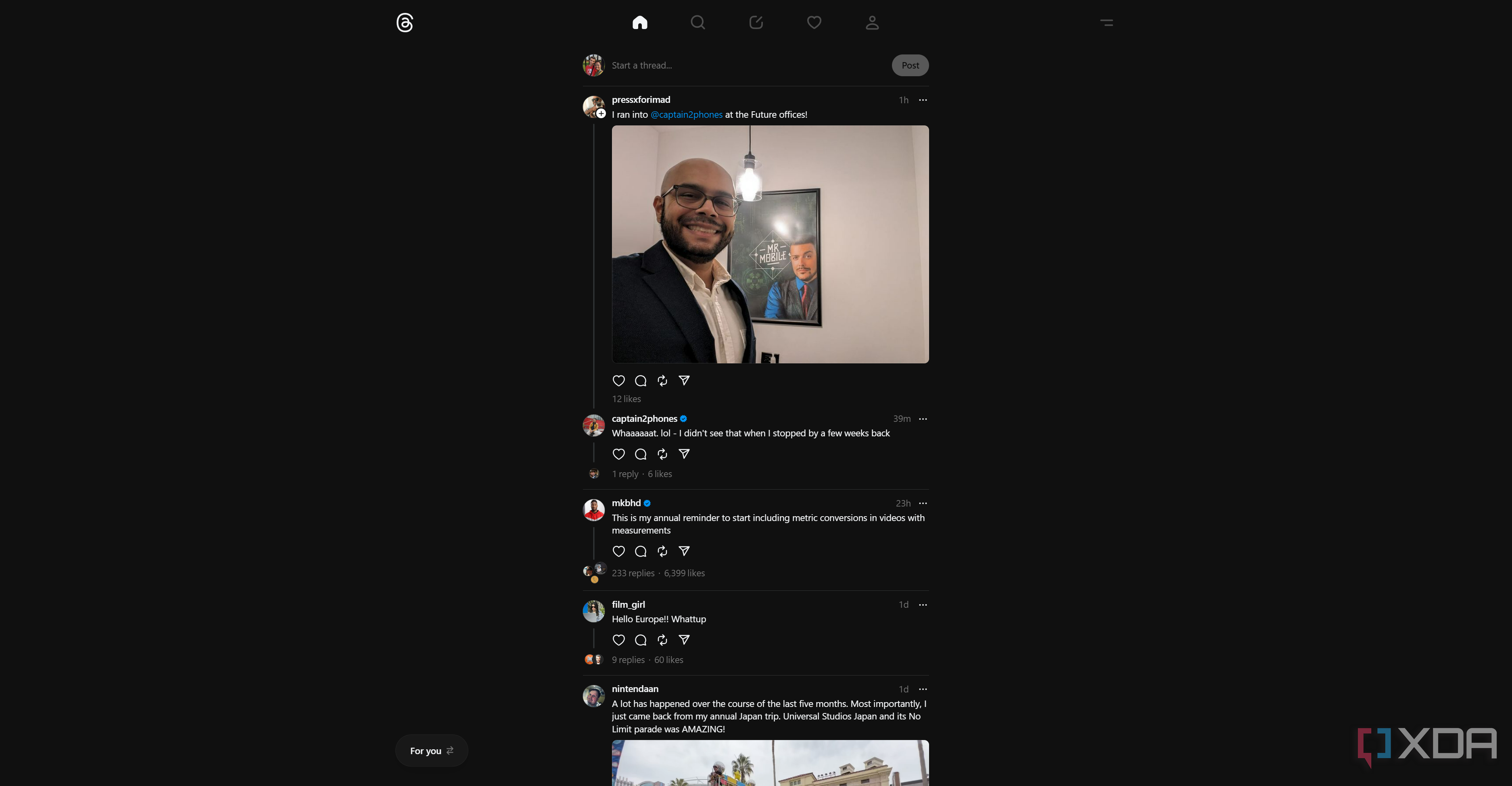 Threads Screenshots How to use Threads on desktop in Windows, Mac, Linux, and ChromeOS