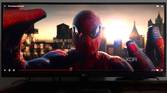 watching netflix on an ultrawide monitor playing the amazing spiderman
