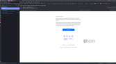 Screenshot of the email client in Vivaldi