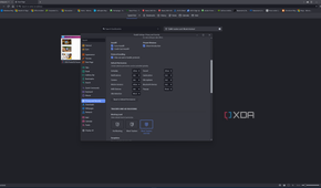 Screenshot of Vivaldi showing the settings window