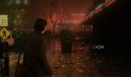 A screenshot showing volumetric fog in a scene captured in Alan Wake 2.
