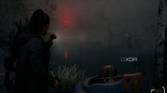A screenshot showing volumetric fog in a scene in Alan Wake 2.