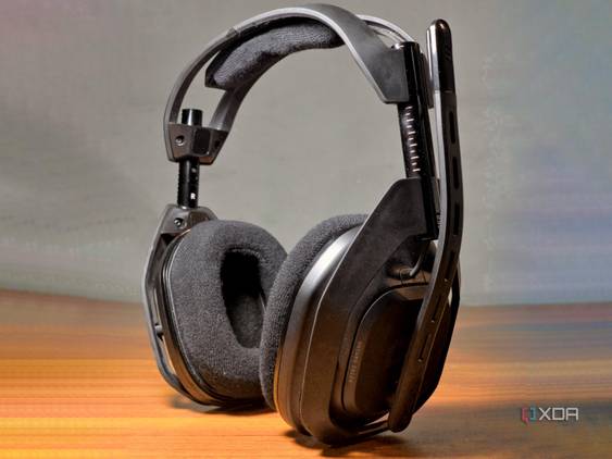 astro a50 standing on a table