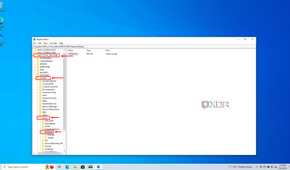 Screenshot of Registry Editor in Windows 10 showing the folder structure of the current location