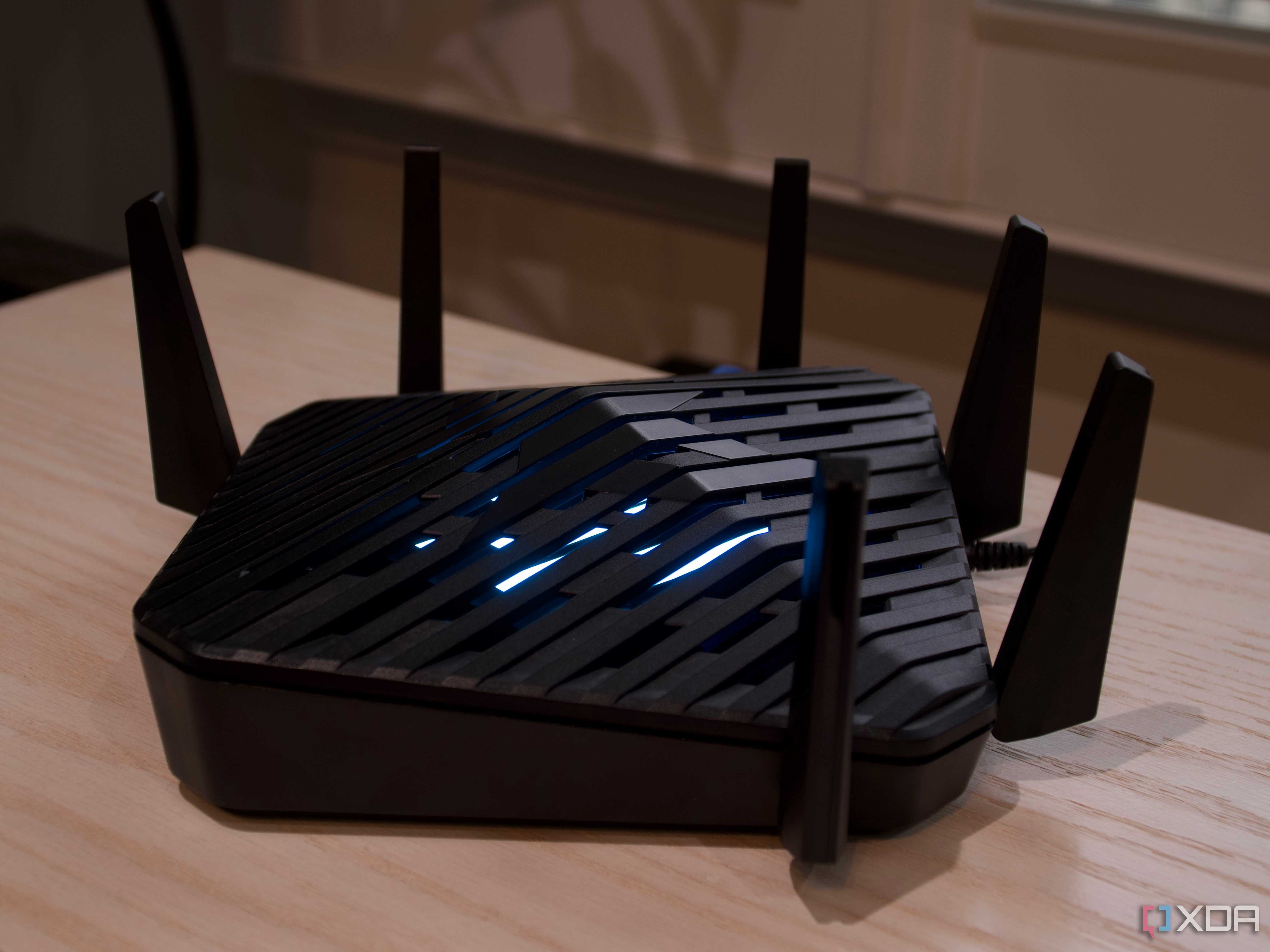 Acer Predator Connect W6 at an angle
