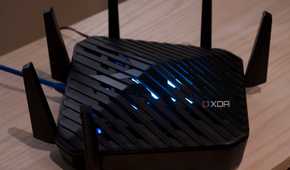 Acer Predator Connect W6 with lights on