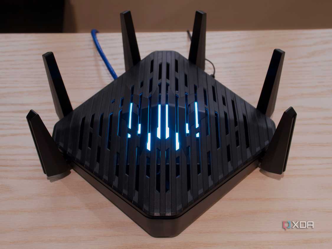 Acer Predator Connect W6 from above