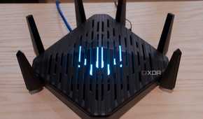 Acer Predator Connect W6 from above