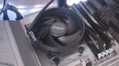 AMD Ryzen 5 8600G installed with its cooler
