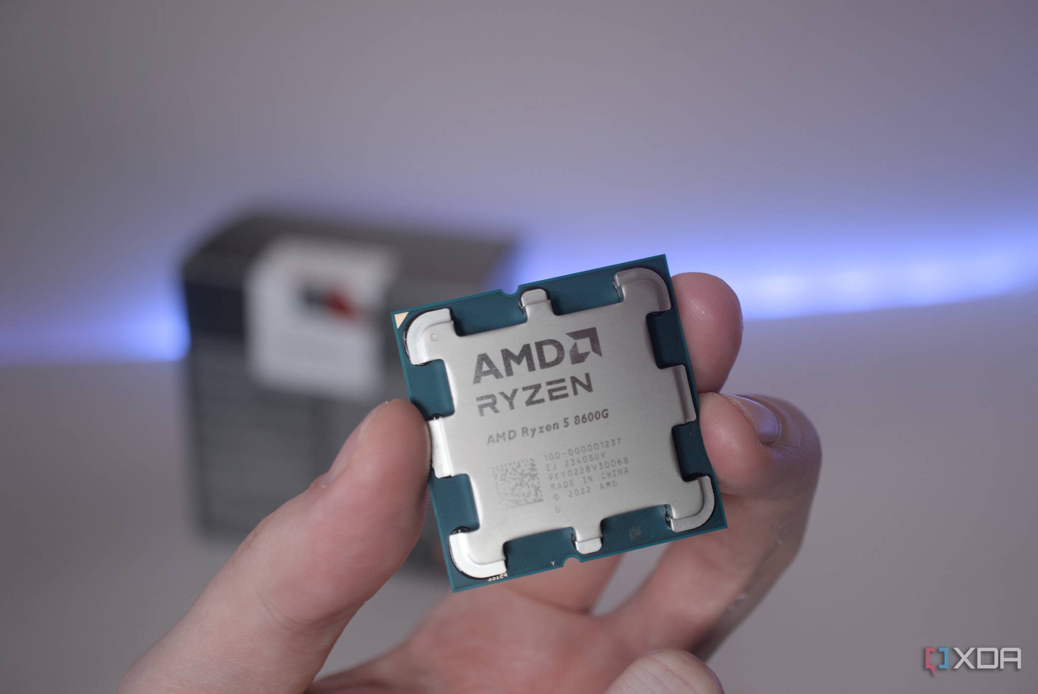 Front of the AMD Ryzen 5 8600G