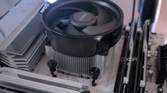 AMD Ryzen 7 8700G's cooler installed