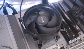AMD Ryzen 7 8700G fan installed