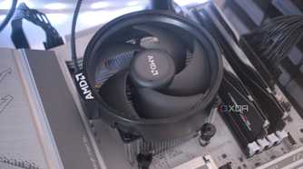 AMD Ryzen 7 8700G fan installed