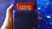 Pokemon FireRed in the back of the Analogue Pocket