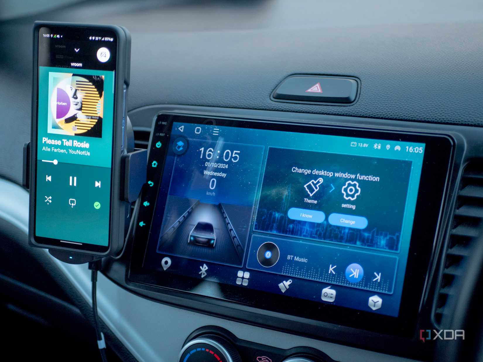 I replaced the radio in my 10-year-old car in one evening, and it finally has wireless Android Auto
