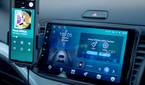 Android Car head unit installed in a Kia Picanto 2015
