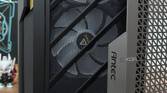 An image showing the front ARGB fans of the Antec P20C PC case.