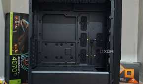 An image showing the internal view of the Antec P20C PC case.