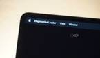 The Diagnostics Loader tab in the menu bar.