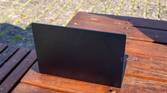 Rear angled view of the Asus Zenbook 14 OLED