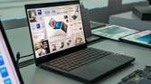 The Asus Zenbook Duo in standard laptop mode