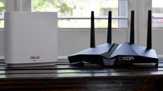An image of an Asus ZenWifi gaming Router