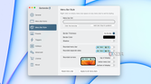 Menu bar customization apps in macOS.