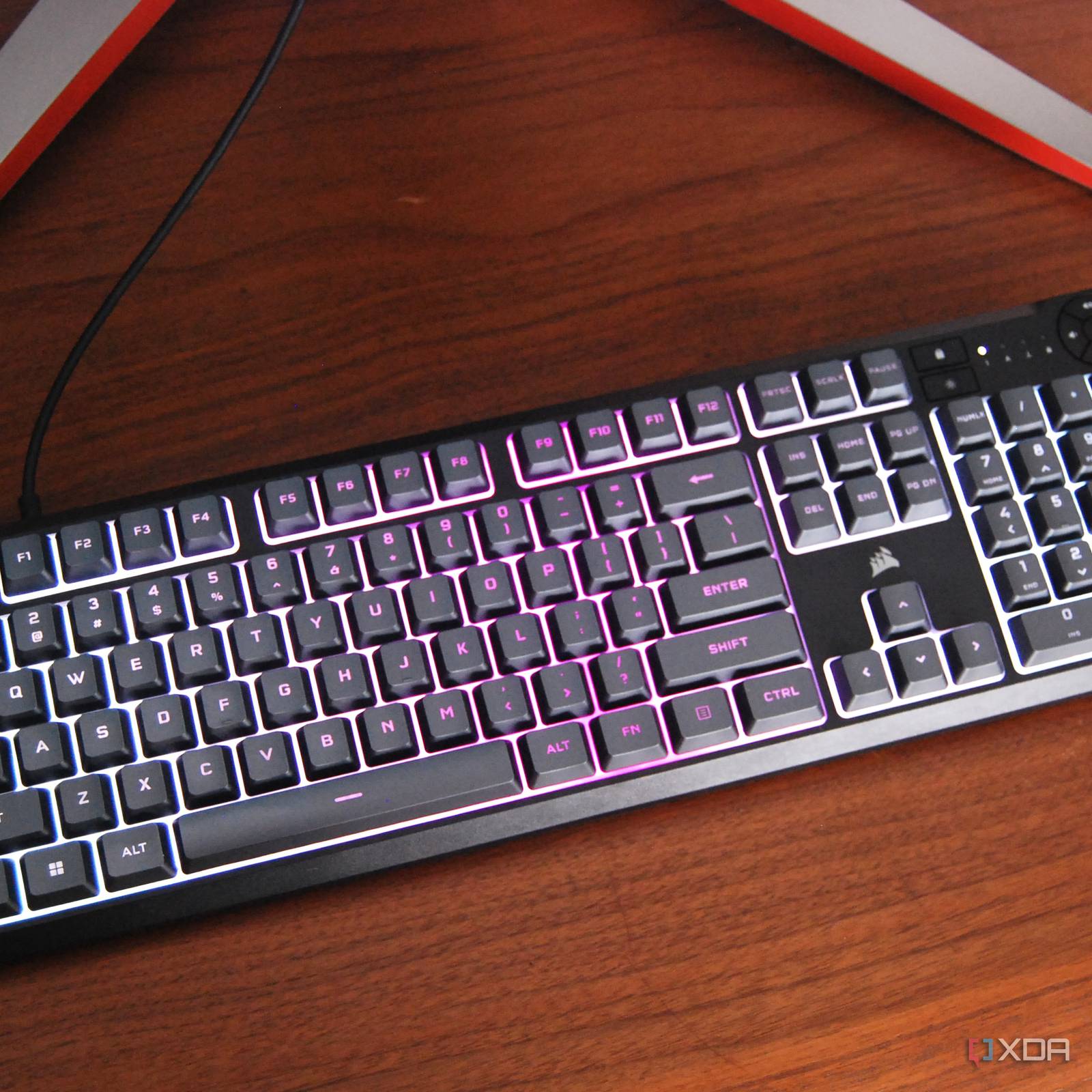 Corsair K55 Core RGB review: A $40 gaming keyboard for casual and