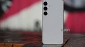 Galaxy S24 Plus standing up