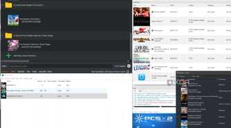A screenshot of Yuzu, PCSX2, RPCS3, CEMU, and Ryujinx