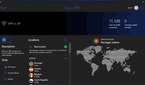 Screenshot of the VPN page in F-Secure