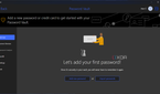 Screenshot of the password vault in F-Secure