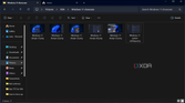 Screenshot of Windows 11 File Explorer with tabs