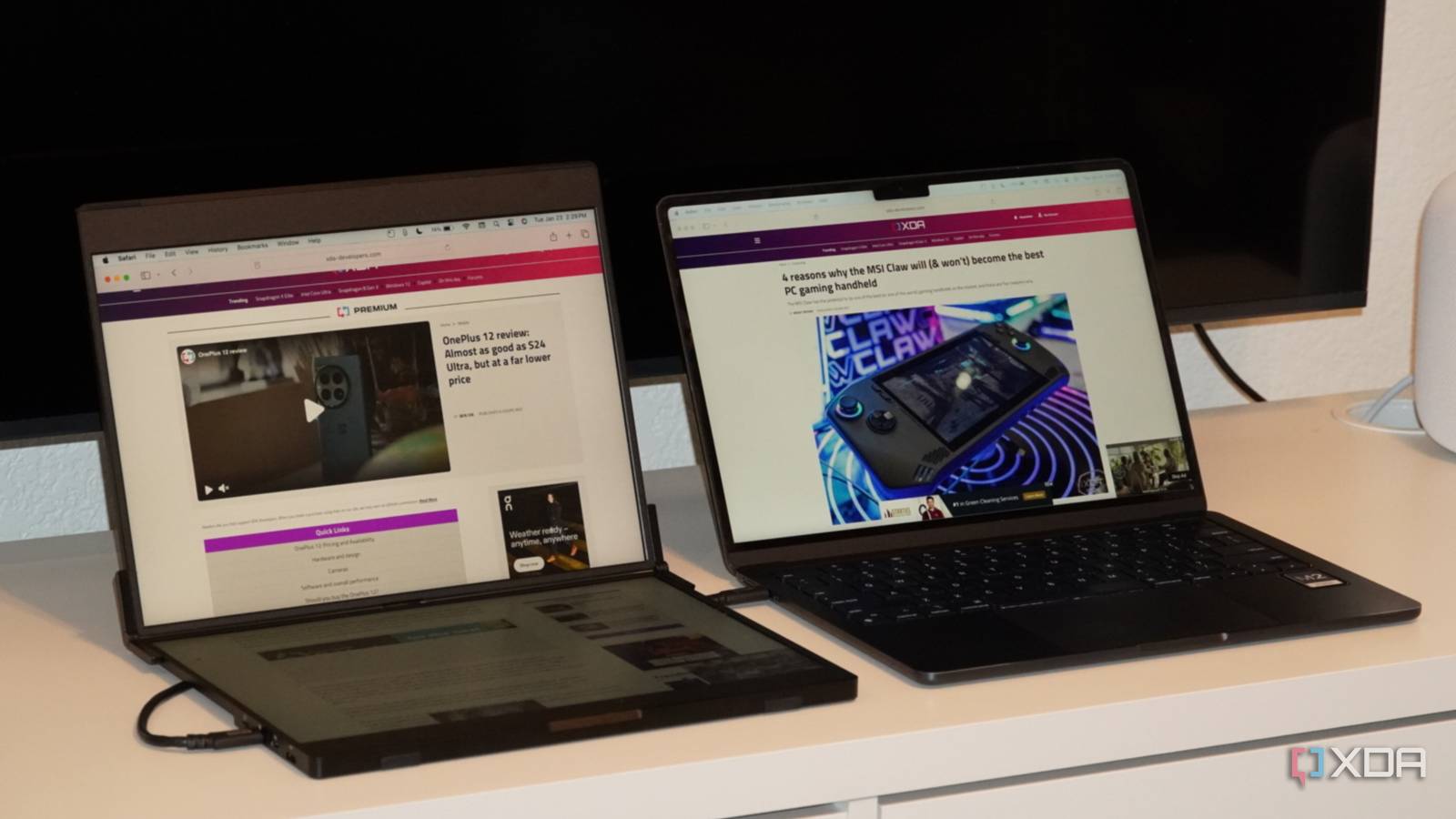 Jsaux onthult FlipGo Horizon draagbare monitoren met dubbele oriëntatie Jsaux onthult FlipGo Horizon draagbare monitoren met dubbele oriëntatie