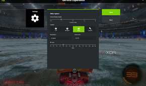 Screenshot of video capture settings in the Nvidia GeForce Experience overlay