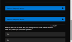 Screenshot of Get Help asking the user if they still see an error when checking for updates