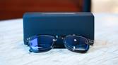 Giunnar Optiks Cupertino on marble table resting near case