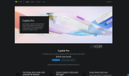 Copilot Pro landing page, advertising the benefits of it