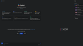Microsoft Copilot landing page with conversation selectors