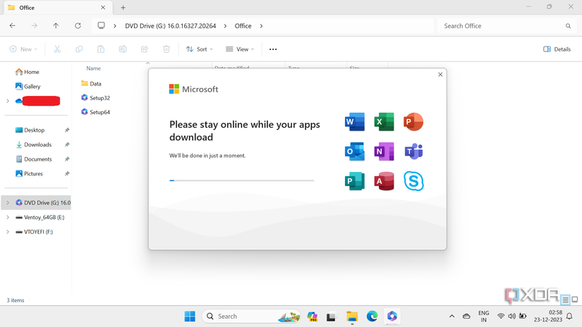 Installing Microsoft Office 365 on Windows 11 SE