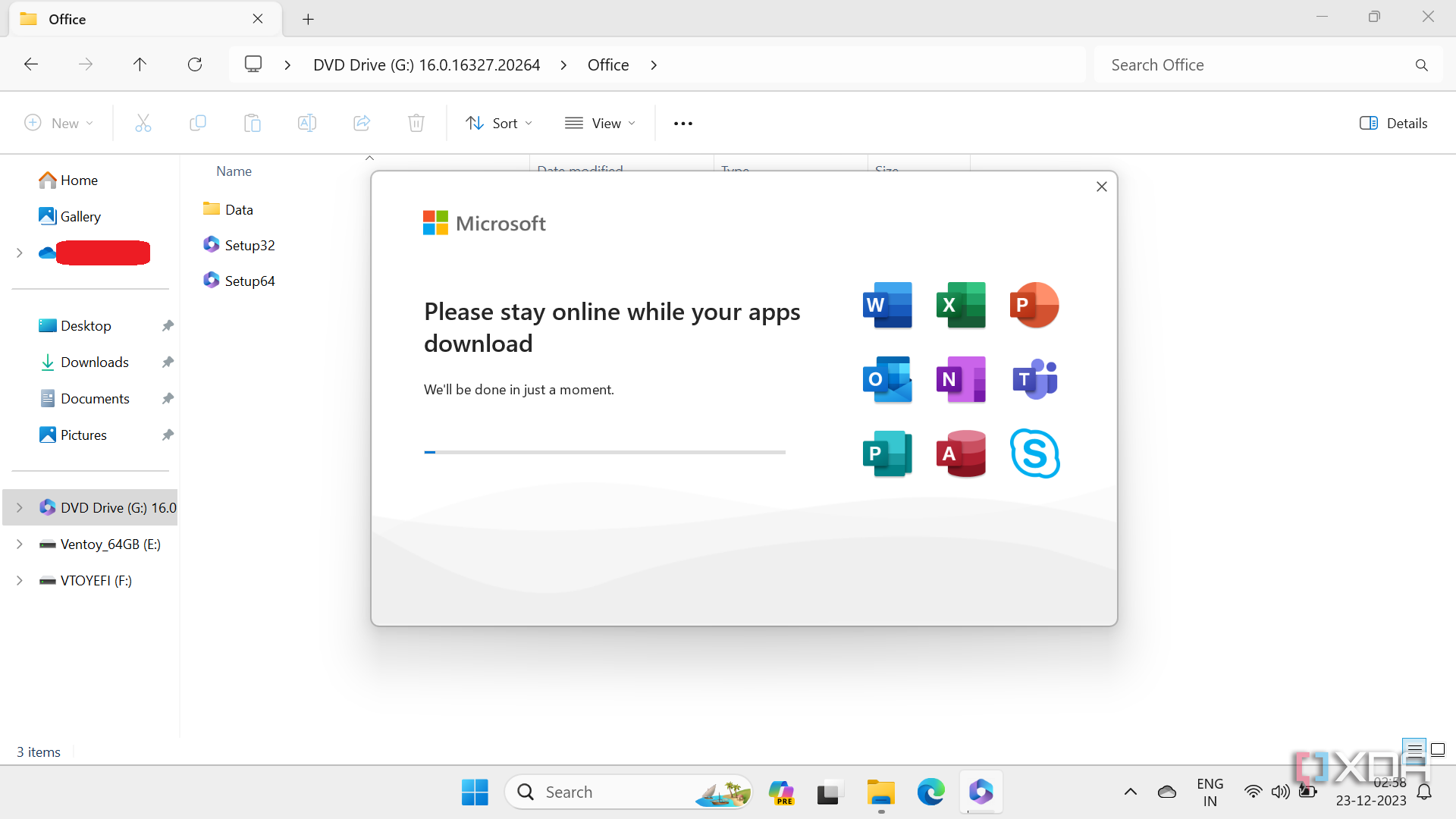 Installing Microsoft Office 365 on Windows 11 SE